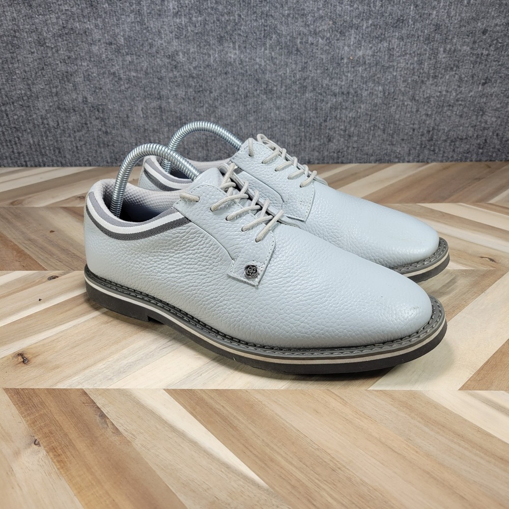 G/FORE Grossgrain Stripe Gallivanter Golf Shoes Nimbus Mens 8.5 (G4MA23EF12)
